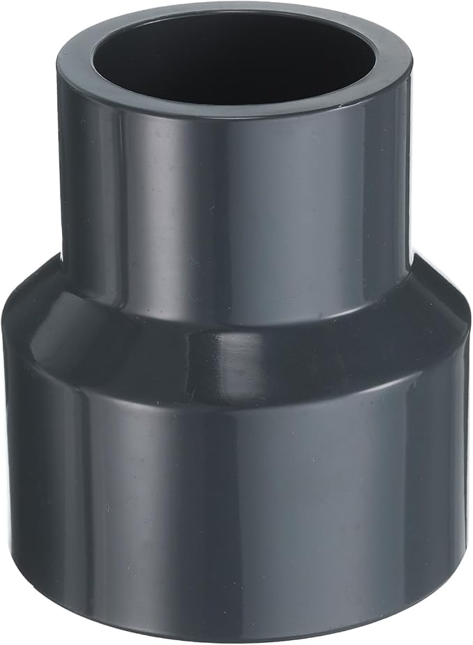 HARFINGTON PVC Reducing Coupling 2 x 1-1/4" Increaser/Reducer Coupling Pipe by HARFINGTON