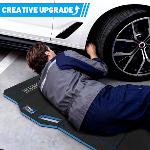 Foldable Mechanic Kneeling Pad, 22.44" Wide EVA Foam Mat, 1 Pack - Image 7