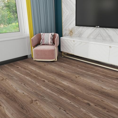 Lareko Peel and Stick Floor Tile, Waterproof Vinyl Plank Flooring - Image 5