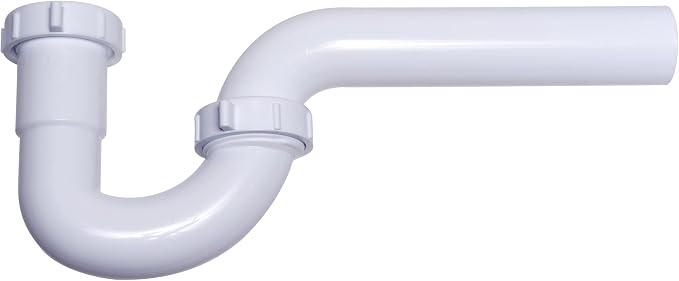 Plumb Pak 1-1/2 in. or 1-1/4 in. Inlet x 1-1/2 in. Outlet White Polypropylene by Plumb+Pak