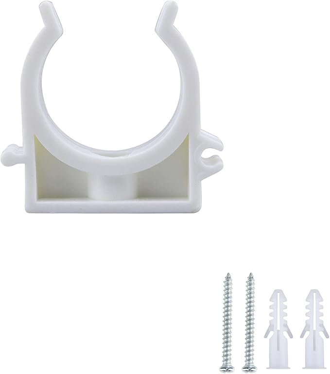 PEX Clips Pipe Clamp 1-1/4 Inch, 20 Pack 32 mm Pipe Hangers Pipe Holder PEX - Image 5