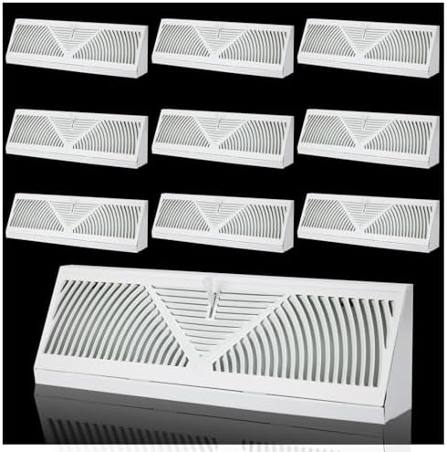 10PK 15 inch Baseboard Register Vent by EXCELFU