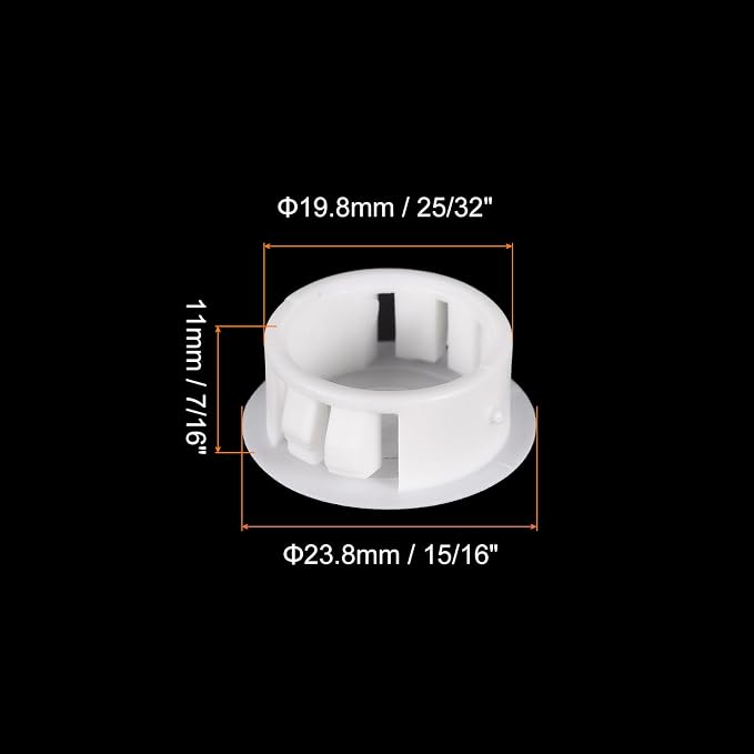 uxcell 25/32" Plastic Hole Plugs - Image 2