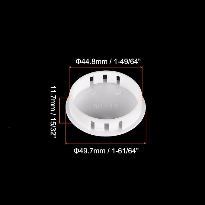 uxcell 1-49/64" Plastic Hole Plugs - Image 2