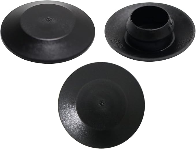 141 Pcs Auto Body Black Plastic Hole Plug Button and Flush Mount Sheet Metal - Image 7