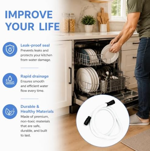 WPW10545278 Dishwasher Drain Loop Hose - Image 5