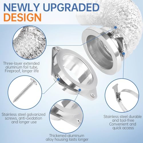 Magnetic Dryer Vent Coupling Connector Kit - Image 5
