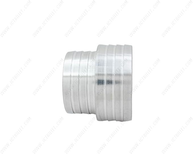 ICT Billet 2"" to 2.5"" Inch Hose Barb Splice Coupler Repair Reducer Fitting - Image 5