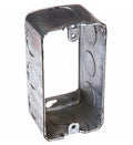 Best Electrical Gray Metal Utility Box Extension Ring 1-7/8 Deep Box Extender by Unknown