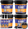 RV Roof Coating 4 Gallon Kit by EverbondLiquidRubber