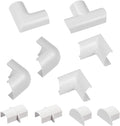 D-Line Medium Cable Raceway Accessory Pack, Join 1.18in x 0.59in Cord Cover by D-LineUSAinc