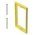 MAKERELE 1 Gang Electrical Outlet Box Extender, 1/4 Inch Yellow, 1 Pack | by MAKERELE
