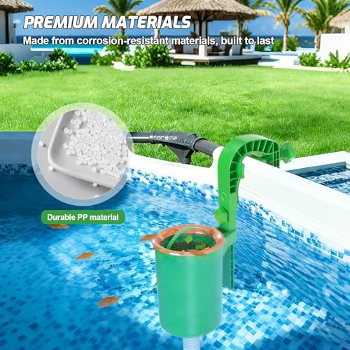 Above Ground Pool Skimmer, Adjustable Floating Pool Filter, above ground pool - Image 6