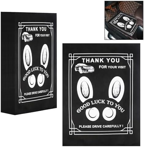 50-Pack Black Disposable Car Floor Mats 19.6x15.7 Inch Heavy-Duty Automotive - Image 4
