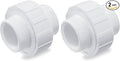 NDS WU-1000-S PVC Pipe Fitting, 1-Inch Slip Union, Schedule 40, EPDM O-ring by NDS-WaterManagement