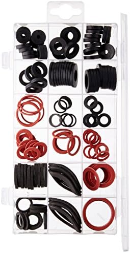 Cal Hawk CZFWA 141-pc. Faucet Washer Assortment Kit, 18 Different Assorted Sizes - Image 3