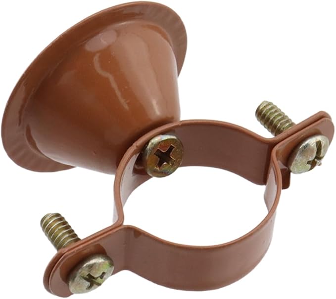 10pcs 1" Hanging Pipe Clamps Metal Pipe Supports Bell Hangers | 1" Cable Holders - Image 4
