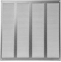 Repa Market Air Vent Cover 16x16 Inch Galvanized Steel Louvered Grill Cover by RepaMarket