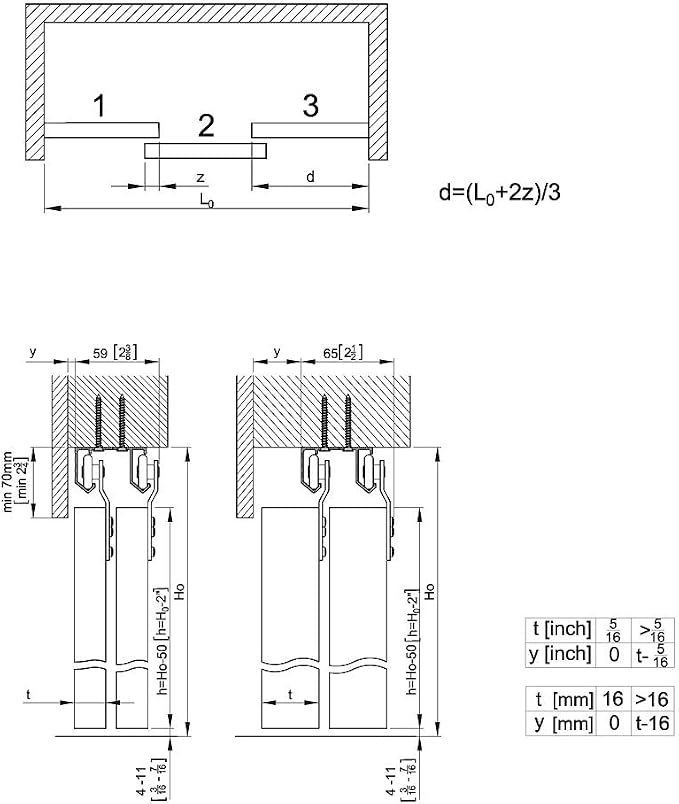 Sliding Closet Door Hardware Kit - Image 6