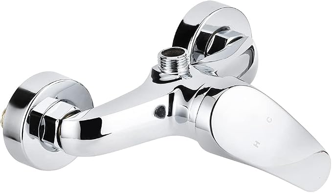 2 Thread Shower Valve, Wall Mounted Concealed Shower Mixer Valve, Hot Cold - Image 6