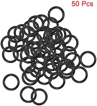 uxcell Nitrile Rubber O-Rings 24mm OD 17mm ID 3.5mm Width, Metric Sealing Gasket - Image 2