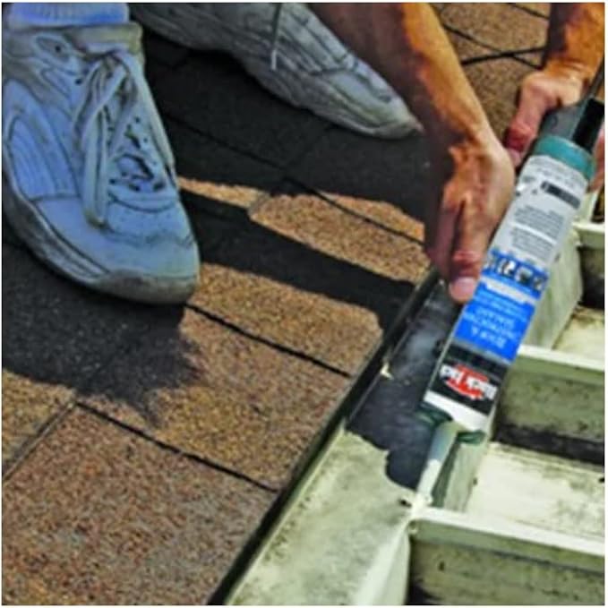 Black Jack Gloss White Elastomeric Roof Sealant 10.1 oz. - Image 3
