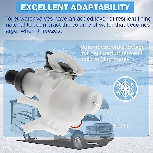 31705 RV Toilet Water Valve for Thetford Aqua Magic V - Image 3