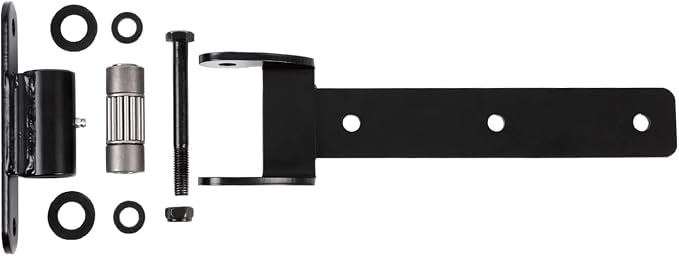 Heavy Duty Bolt on Weld on Cranked Roller Bearing 13" Strap Hinges - Image 5