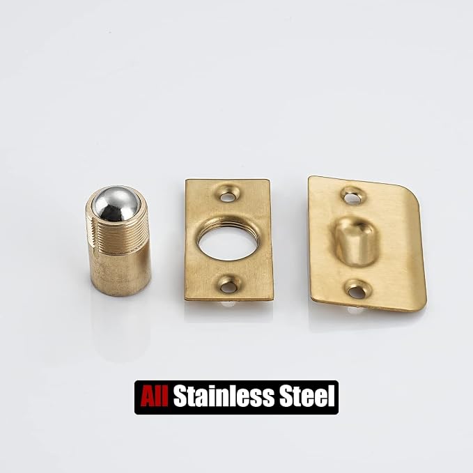 JQK Closet Ball Catch Door Hardware, Stainless Steel Catch Adjustable - Image 8