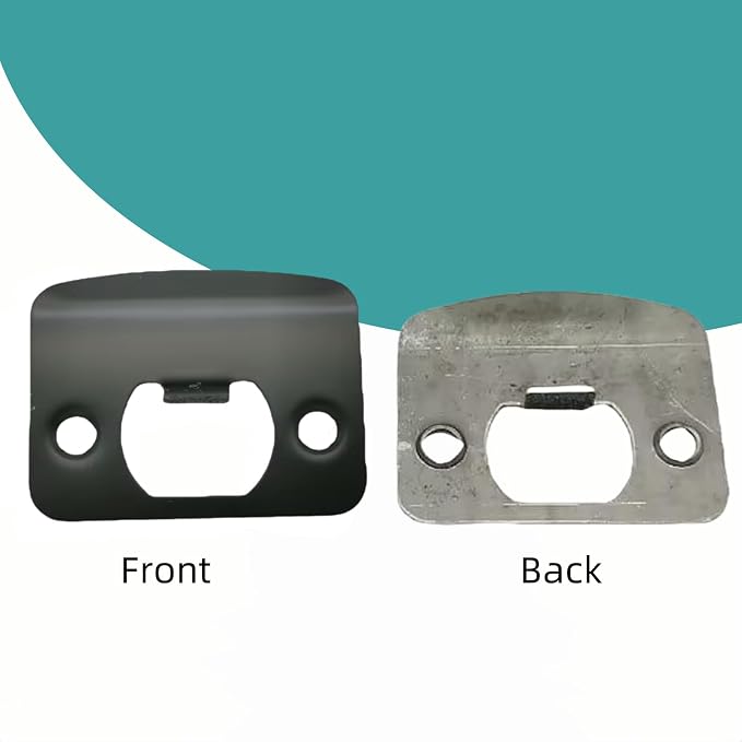 Door Strike Plates, Full Lip Round Corner Strike Plates, Door Reinforcement Kit - Image 3