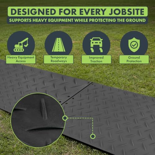 Checkers Ground Protection Mat, AlturnaMAT, Made in the USA - Image 7