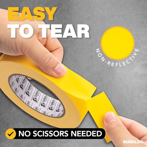Gaffers Tape Heavy Duty, No Residue | Yellow - Image 5