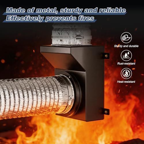 DV90 Magnetic Dryer Vent Coupling, Dryer Vent Connector Kit - Image 3