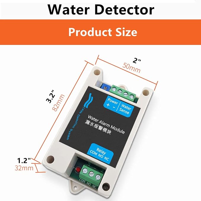 Water Detectors Sensitive Leak and Drip Alert Water Alarm Sensor - Image 6