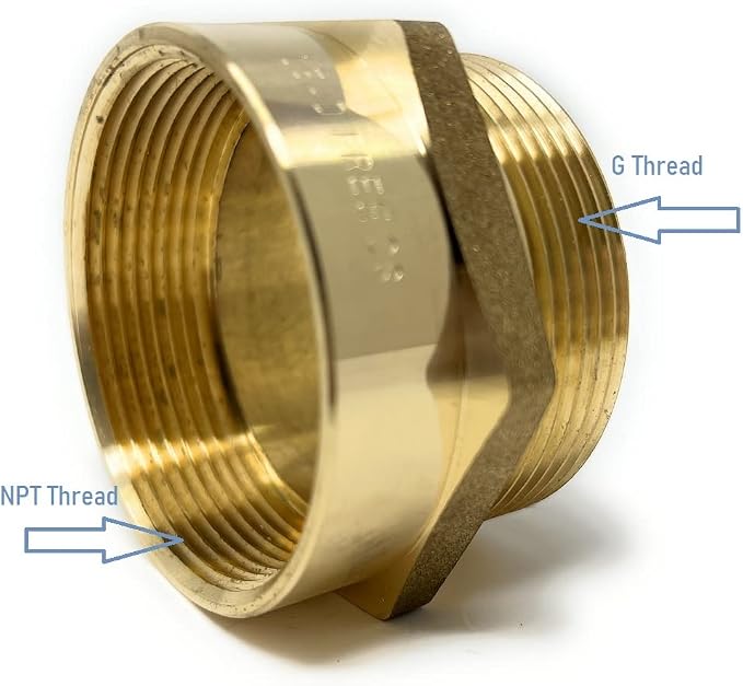 G Thread Male to NPT Female Adapter | Lead-Free)) - Image 2