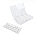20Pcs ZB6 Blank Terminal Marker Strip, DIN Rail Terminal Block Mark Labels | by GUETNEU