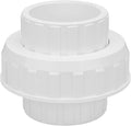 3" PVC Union Coupling Pipe Fitting 3Inch PVC Slip Union Adapter Coupling by Lswteiz