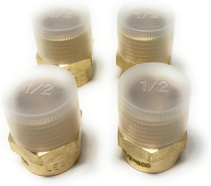 Cascada Lead-Free Brass Adapter, G Thread British BSPP Male to NPT Female | - Image 3