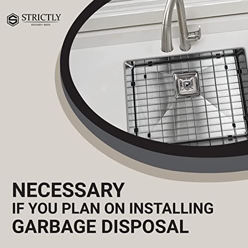 Strictly Sinks Stainless Steel Square Garbage Disposal Adapter - Image 5