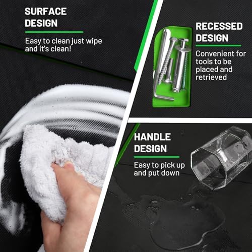 Foldable Mechanic Kneeling Pad, 22.44" Wide EVA Foam Mat, 1 Pack - Image 6