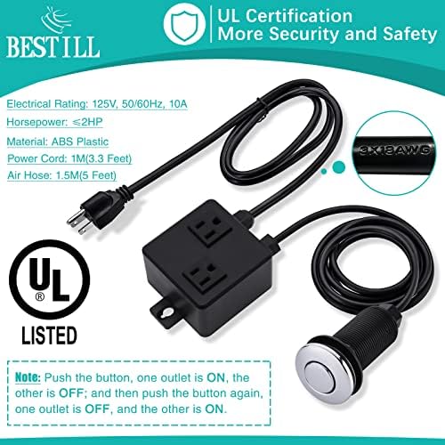 BESTILL Garbage Disposal Air Switch Kit - Image 3
