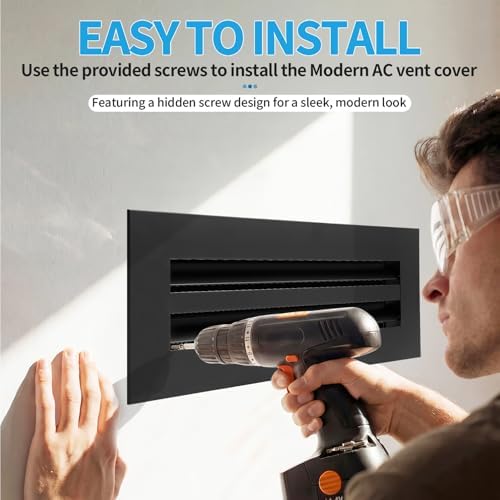 14x4 Modern AC Vent Cover, Decorative Air Vent Register Grille - Image 4