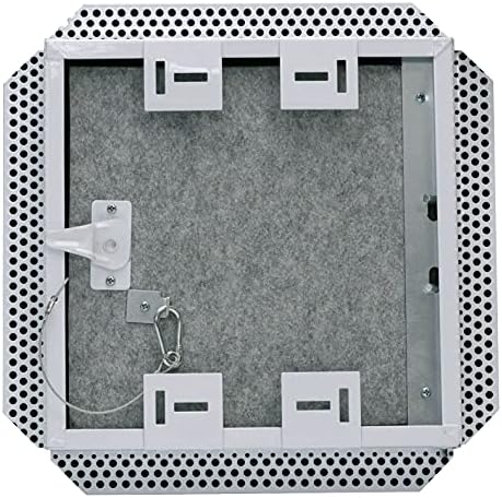 Access Door 12" X 12" Sound Rated Steel Access Panel Felt Covered Door - Image 2