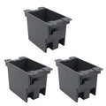 1-Gang 14 Cu.in. PVC Old Work Electrical Box, by YQSIYU