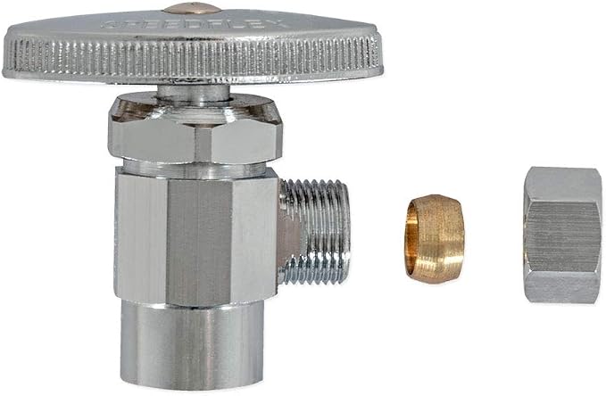 Eastman 3/8 Inch OD x 1/2 Inch Nom. Sweat Multi-Turn Brass Sweat Inlet Angle - Image 5