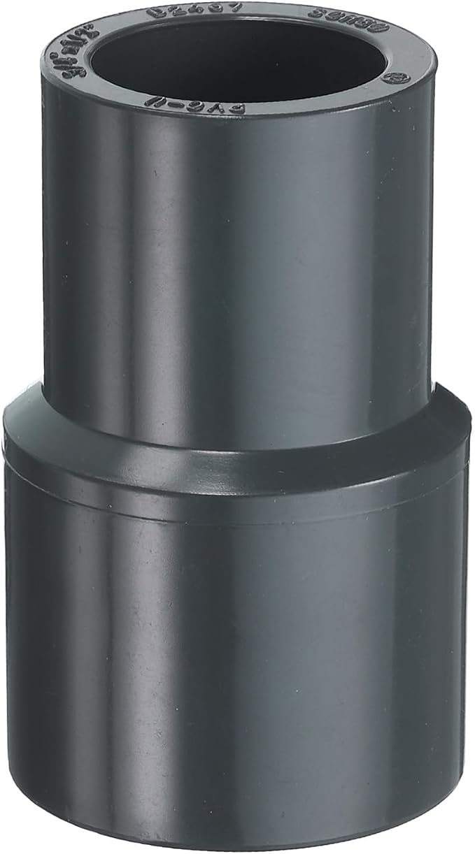 HARFINGTON PVC Reducing Coupling 3/4 x 1/2" Increaser/Reducer Coupling Pipe by HARFINGTON