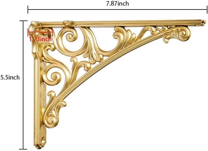 Khtumeware Shelf Bracket 8 Inch, Decorative Brackets - Image 2