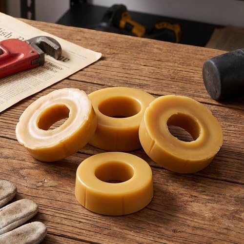Marsui 8 Pack Urinal Wax Ring 2 Inch Thick Toilet Bowl Wax Ring Gasket Seal - Image 7