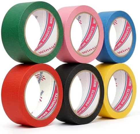 Colored Masking Tape, Colored Painters Tape - Image 2