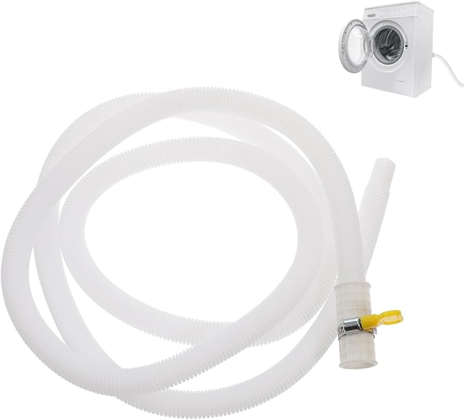 IMIKEYA 3pcs Washing Machine Drain Hose Extension Flexible Drainage Pipe - Image 5
